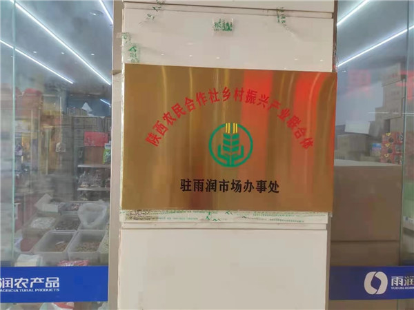 陕西农民合作社乡村振兴产业联合体驻雨润办事处成立