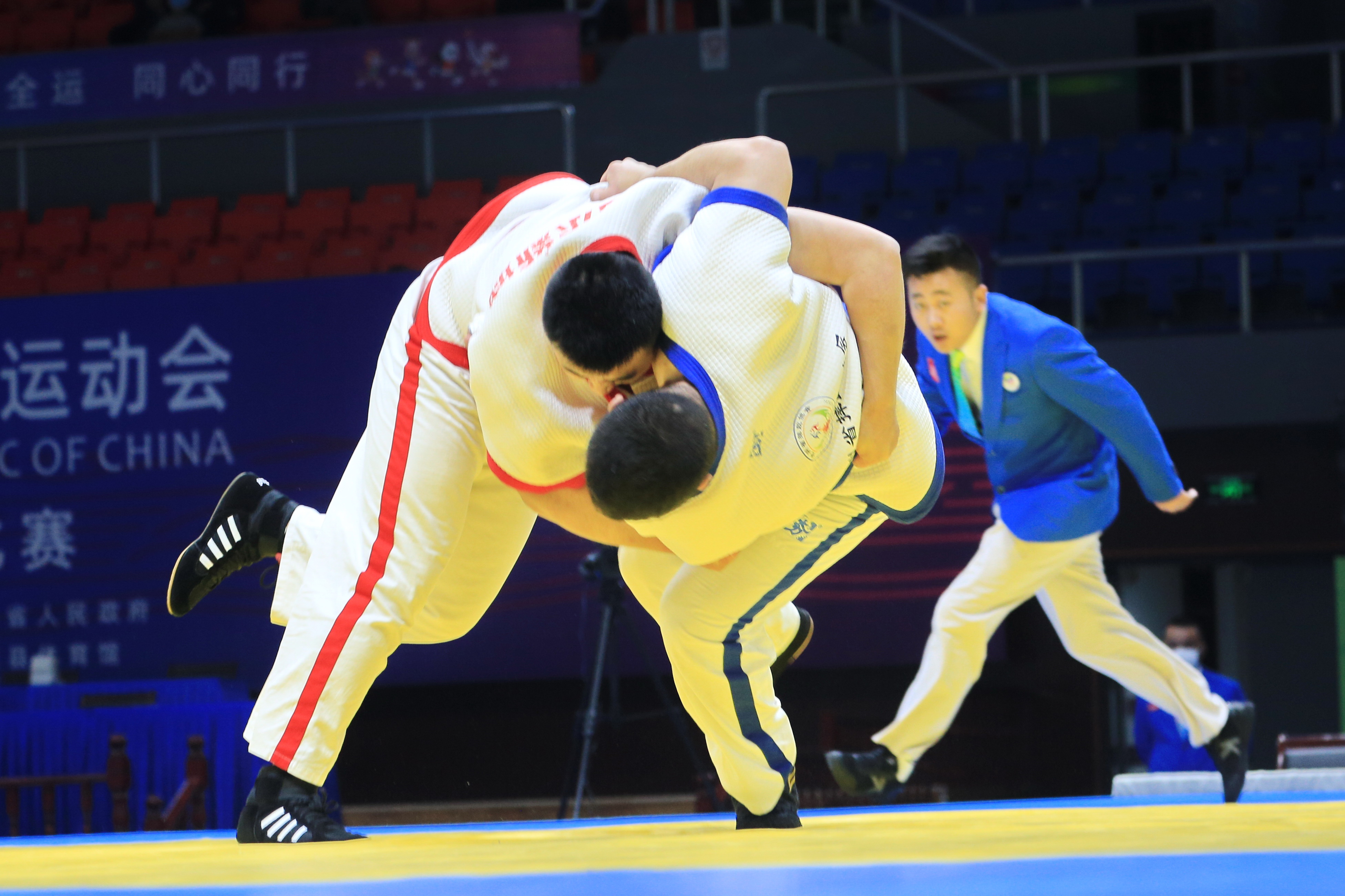 十四运会群众比赛中国式摔跤项目圆满收官