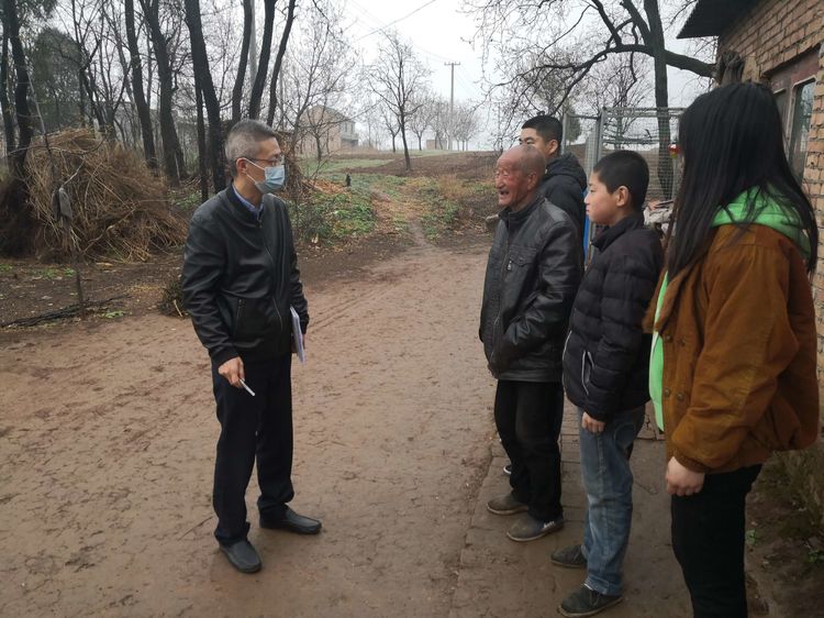 孙晓康倾心帮扶显担当联户连心连小康